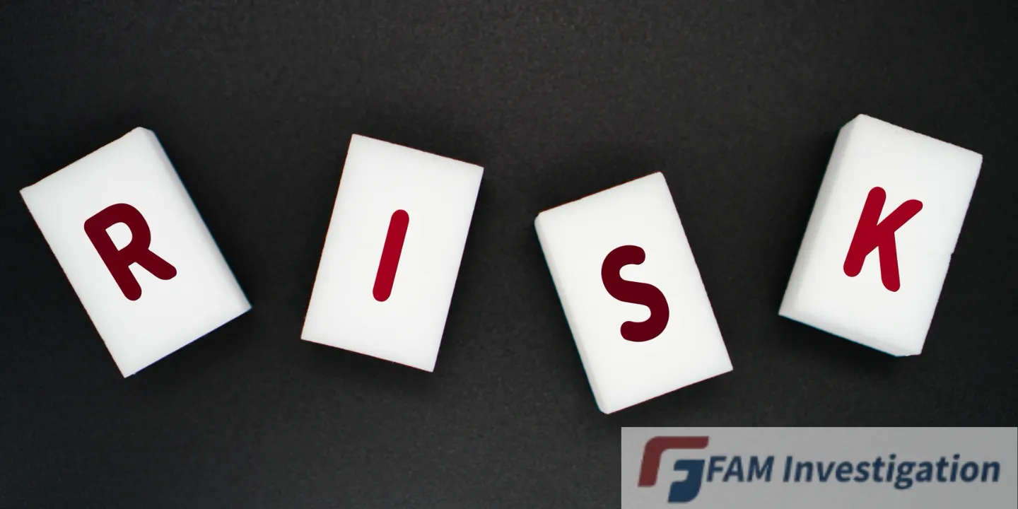 RISKの文字